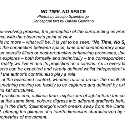 1-No Time No Space Philosophy